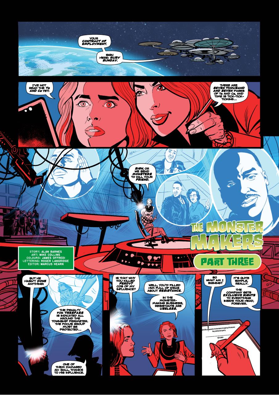 Doctor Who Magazine Preview Pages