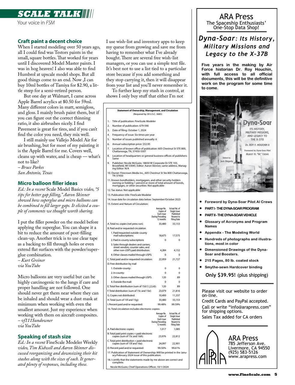 FineScale Modeler Preview Pages