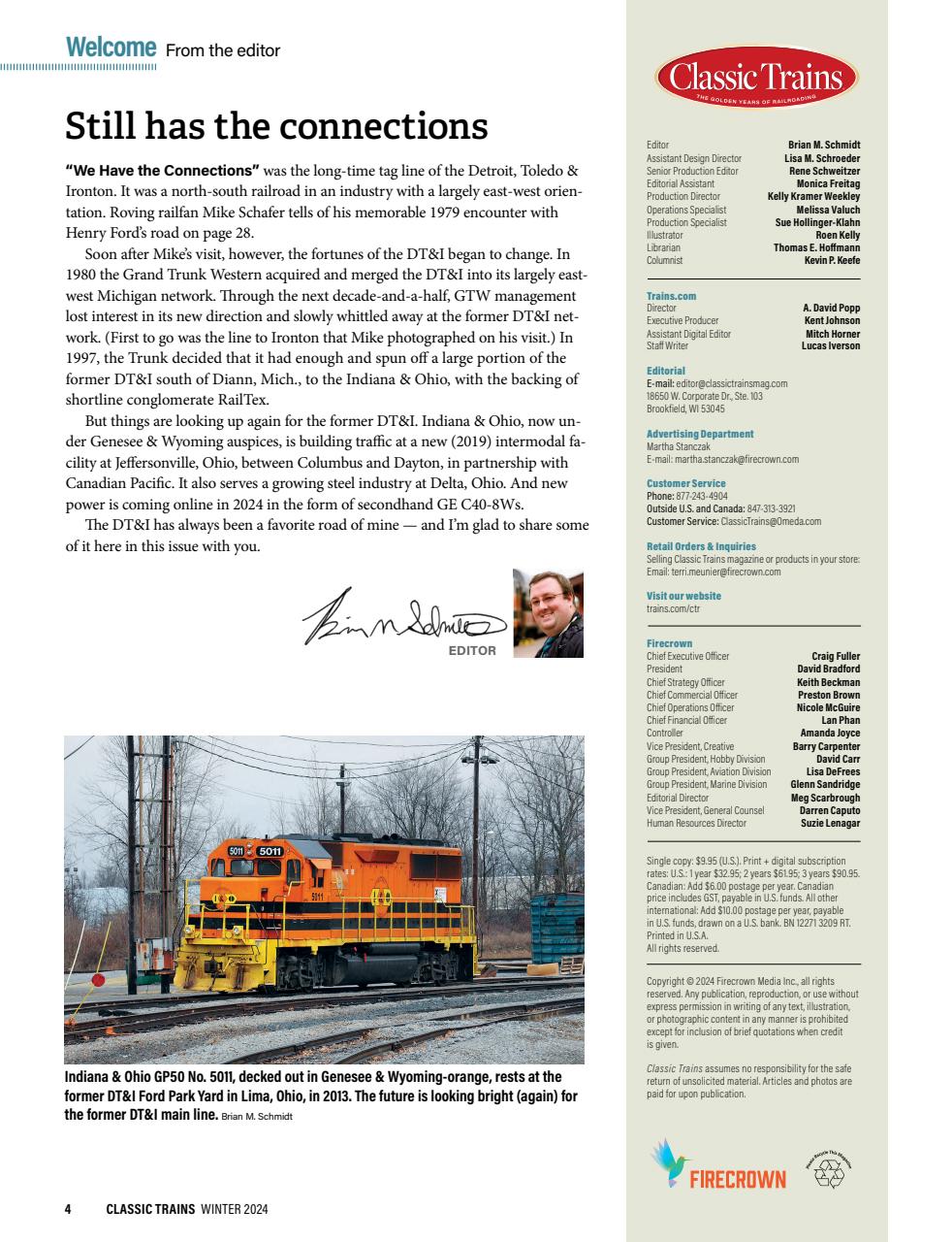 Classic Trains Preview Pages