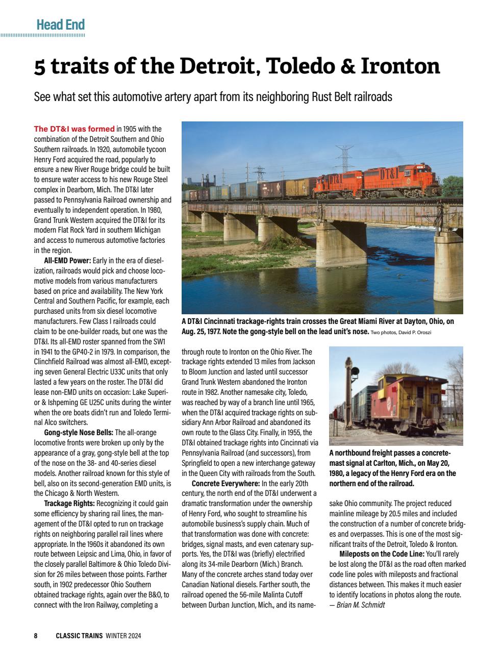 Classic Trains Preview Pages