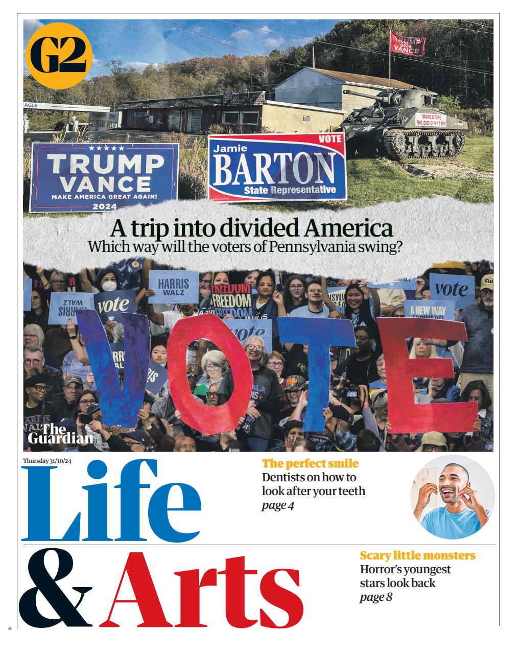 The Guardian Newspaper Preview Pages