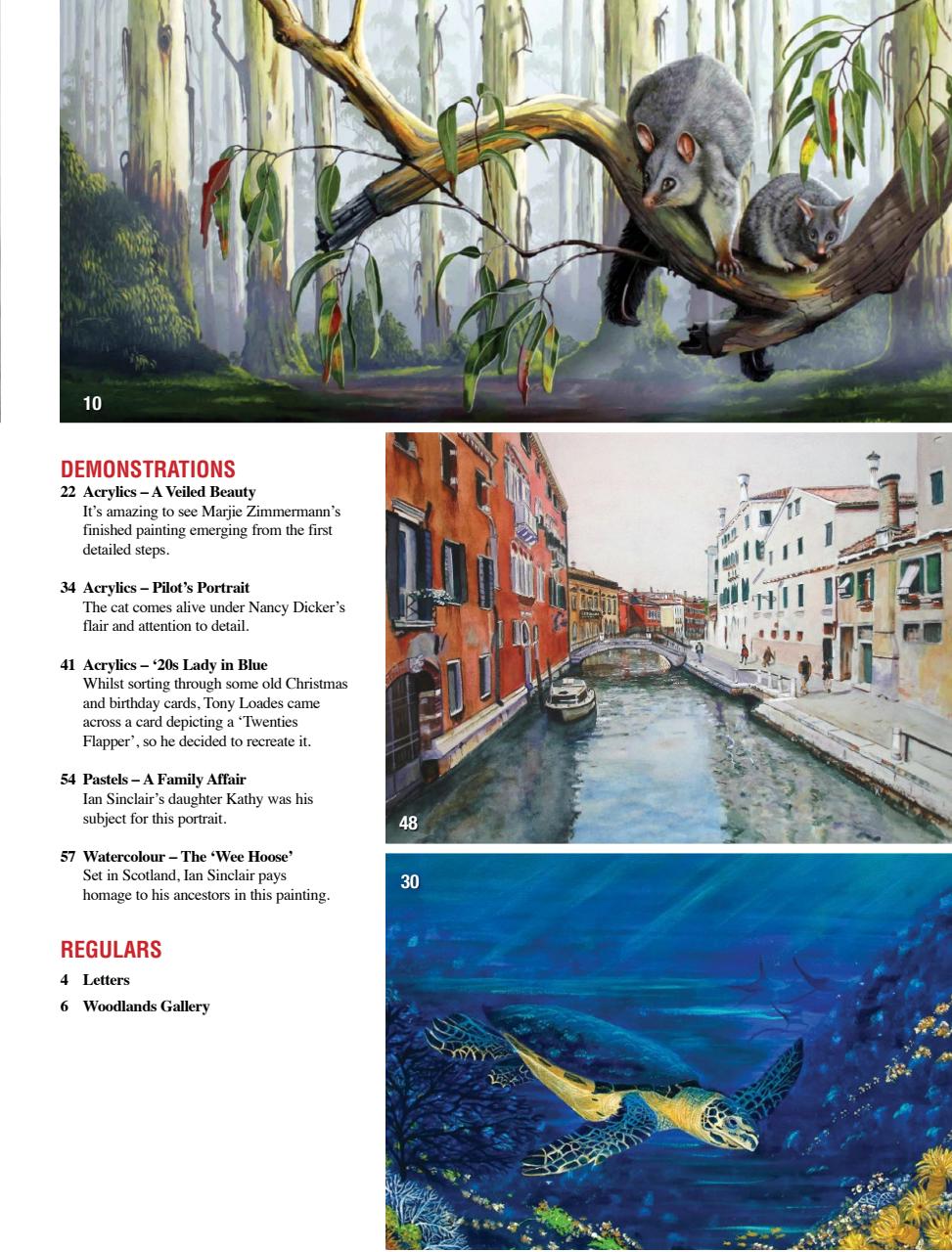 Artist's Palette Preview Pages