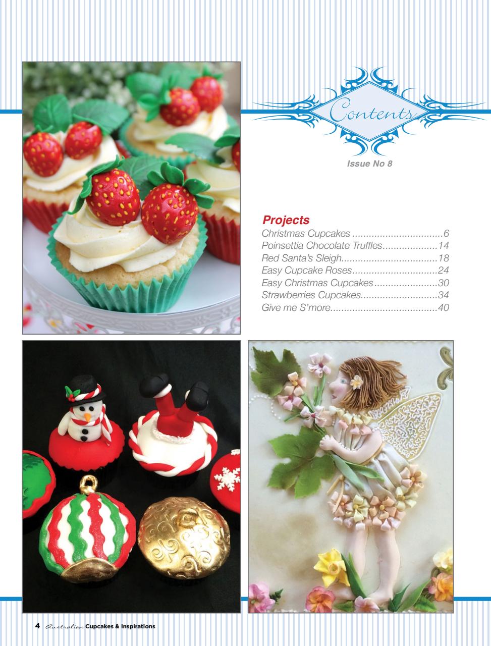 Australian Cupcakes and Inspirations Preview Pages