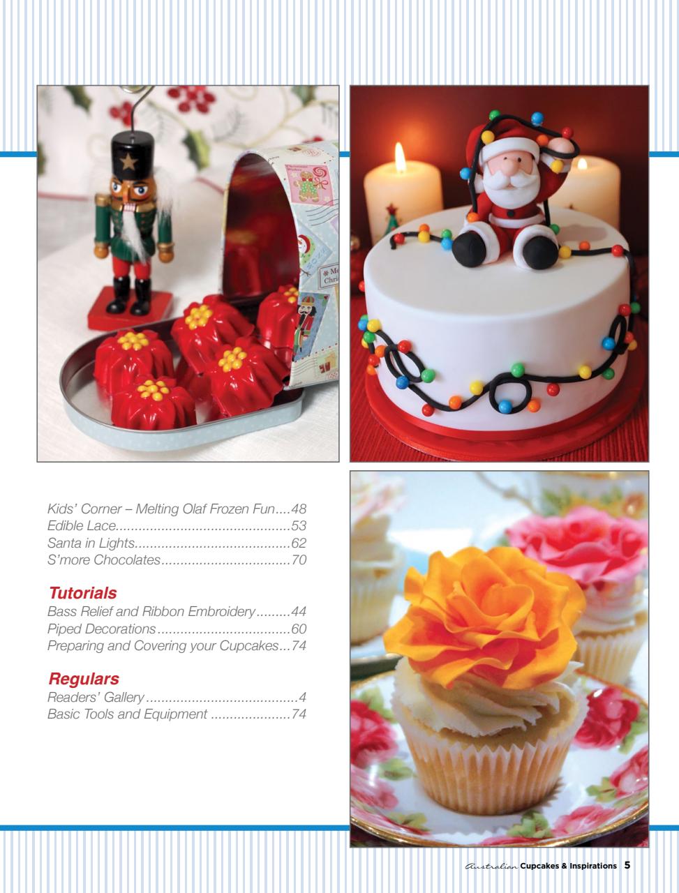 Australian Cupcakes and Inspirations Preview Pages