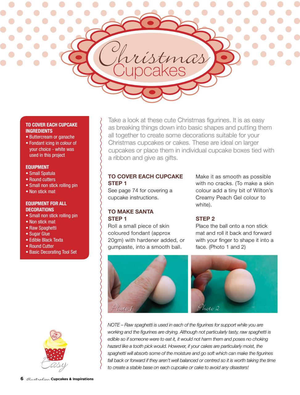 Australian Cupcakes and Inspirations Preview Pages