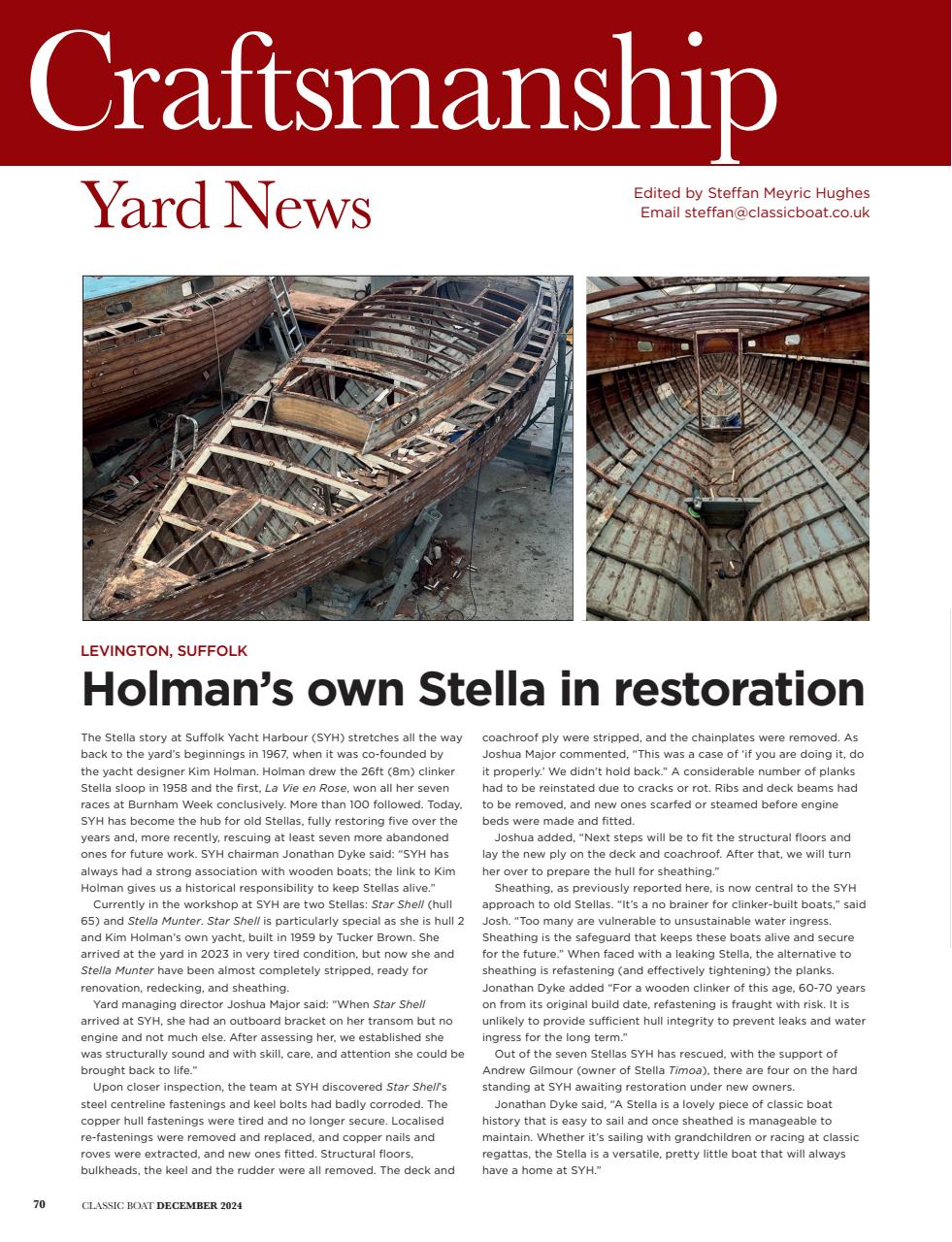 Classic Boat Preview Pages