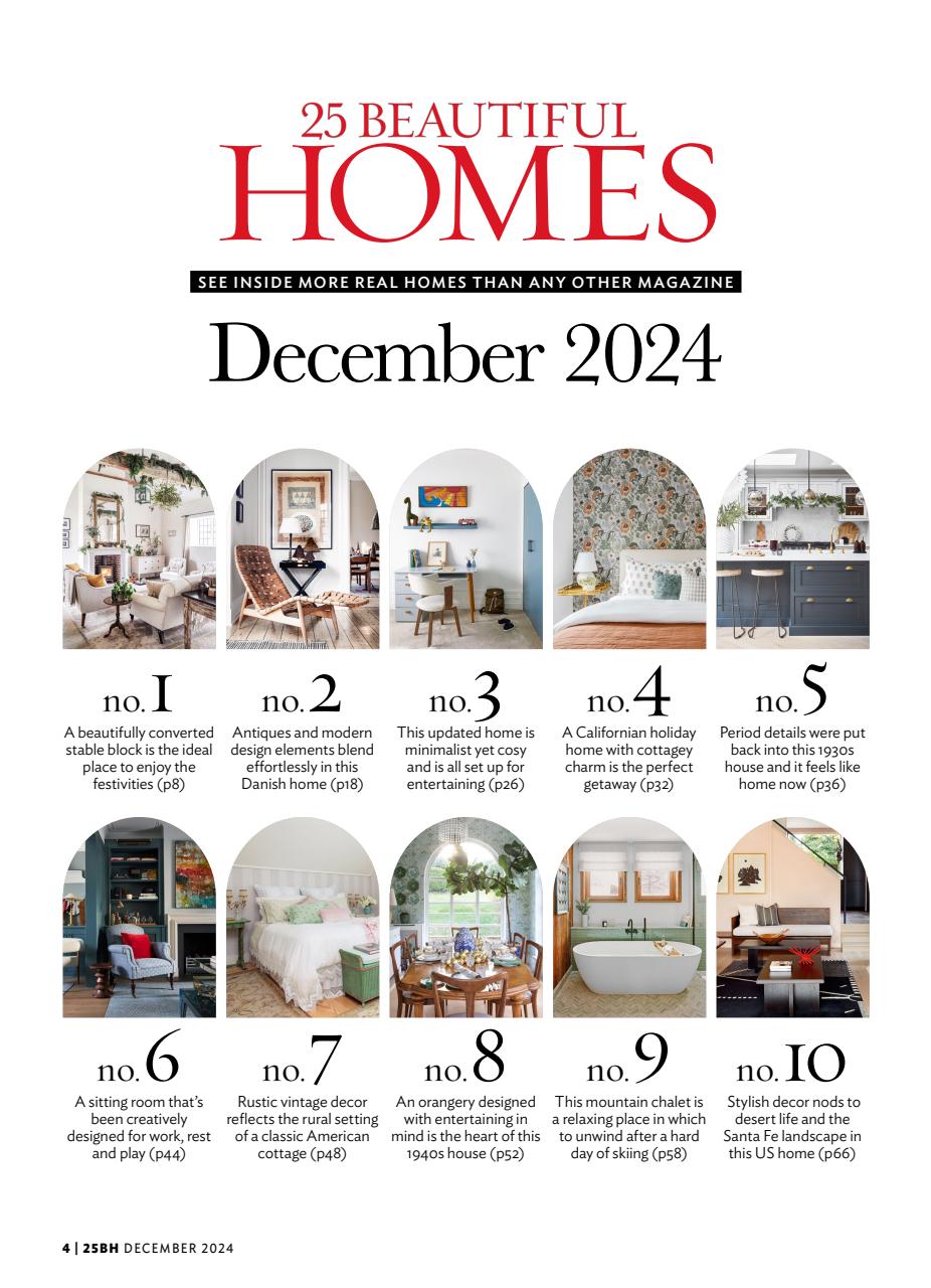 25 Beautiful Homes Preview Pages