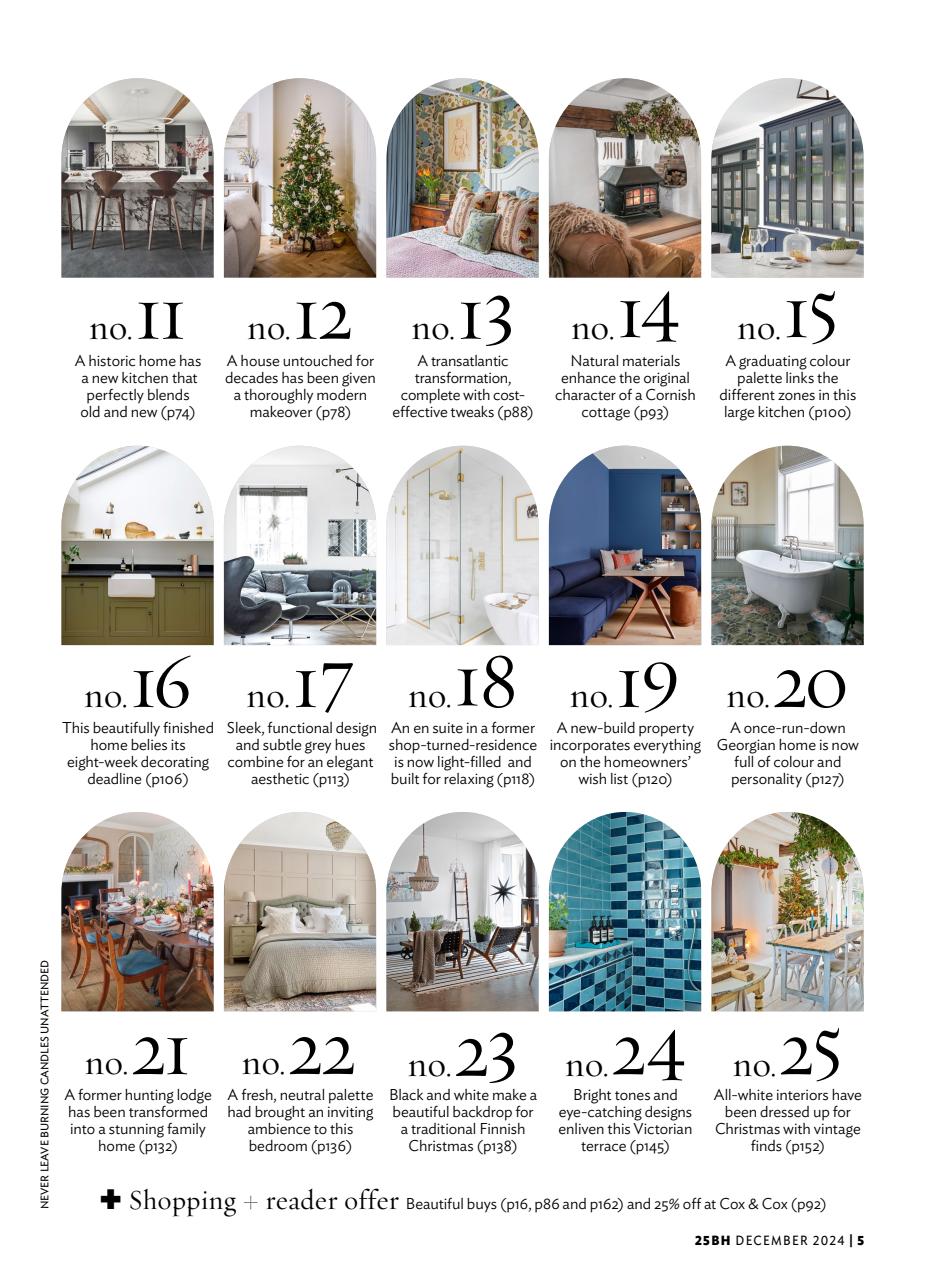 25 Beautiful Homes Preview Pages