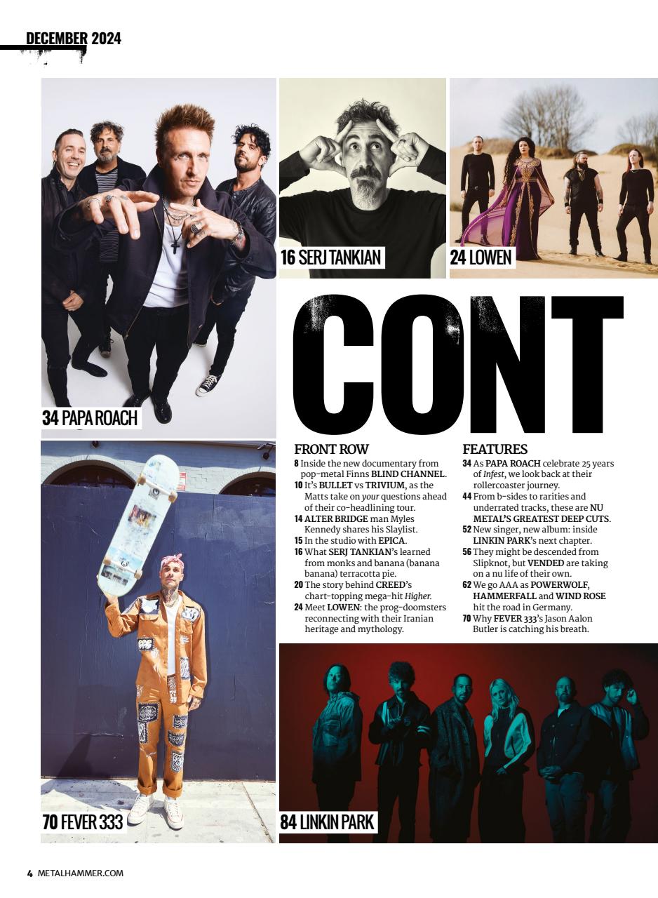 Metal Hammer Preview Pages