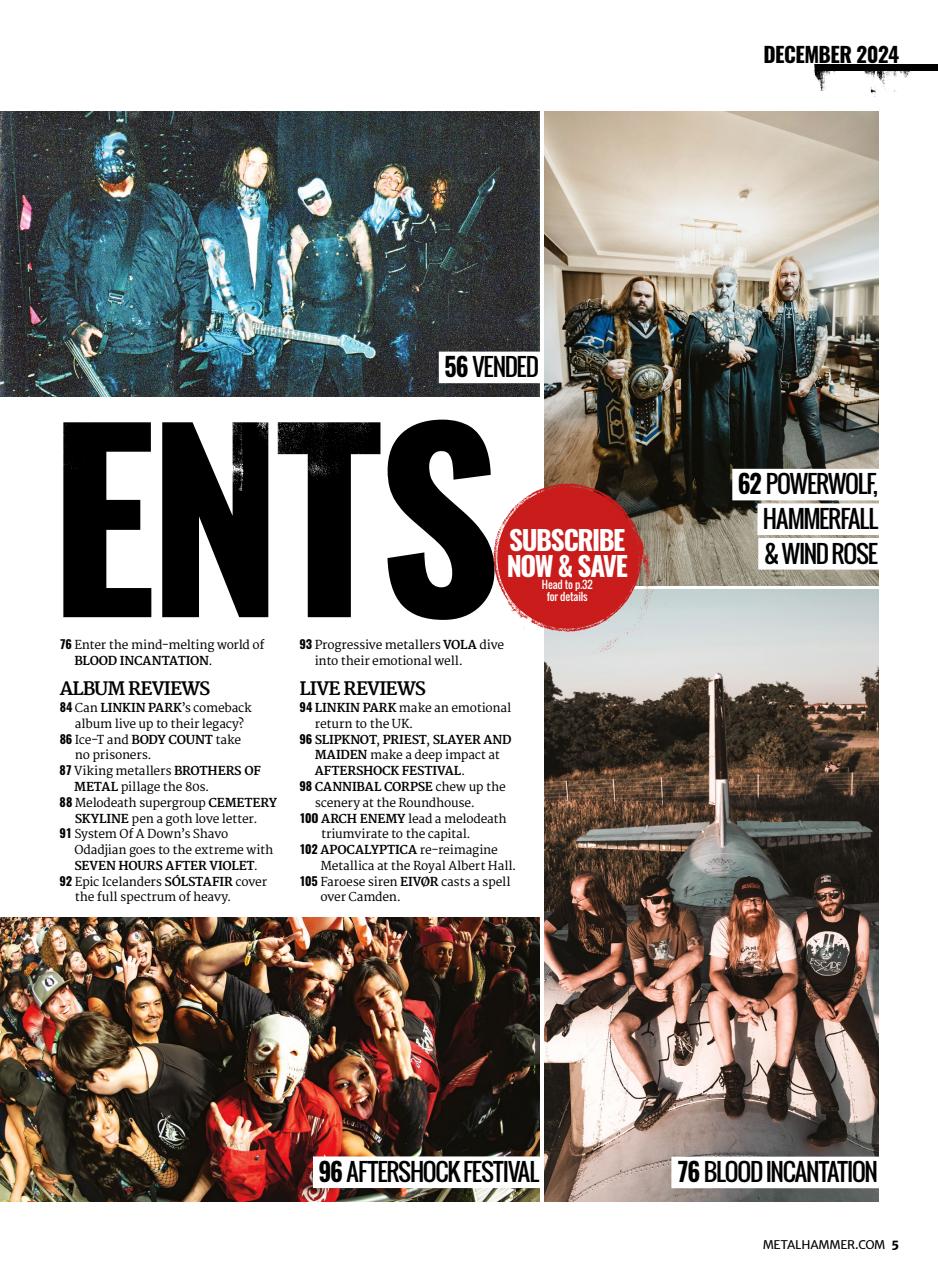 Metal Hammer Preview Pages