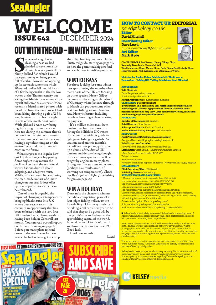 Sea Angler Preview Pages