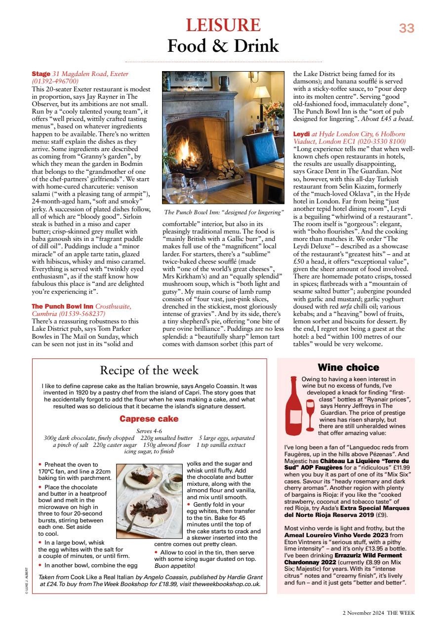 The Week Preview Pages