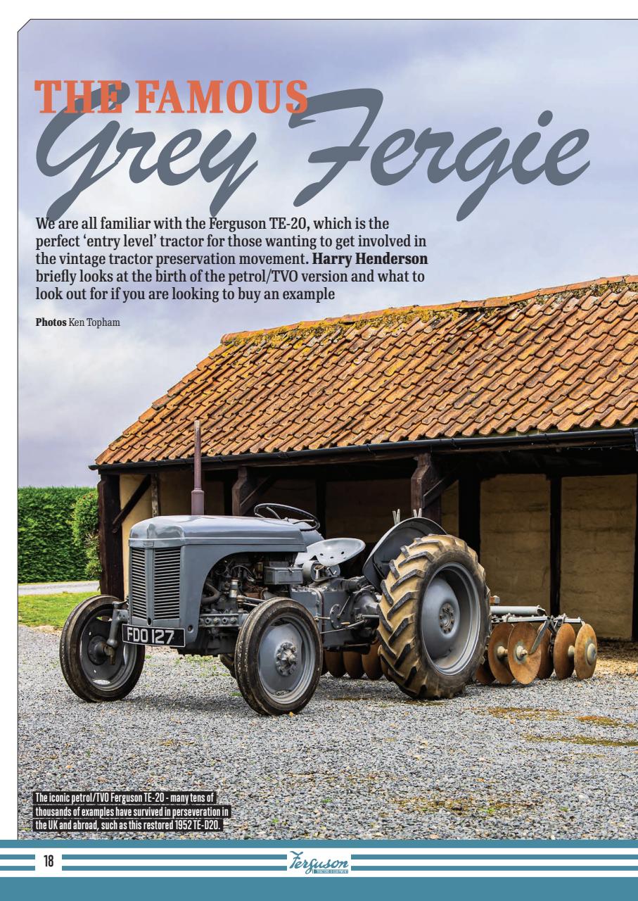Classic Tractor Preview Pages