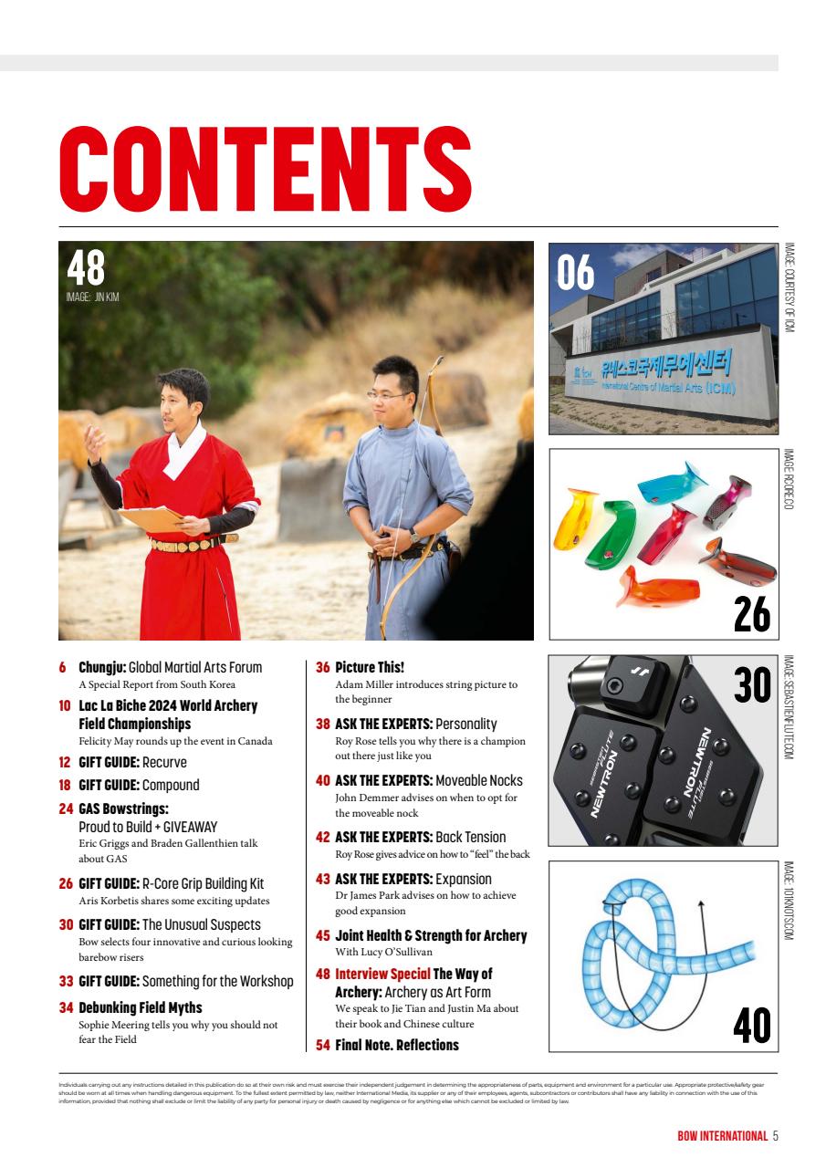 Bow International Preview Pages