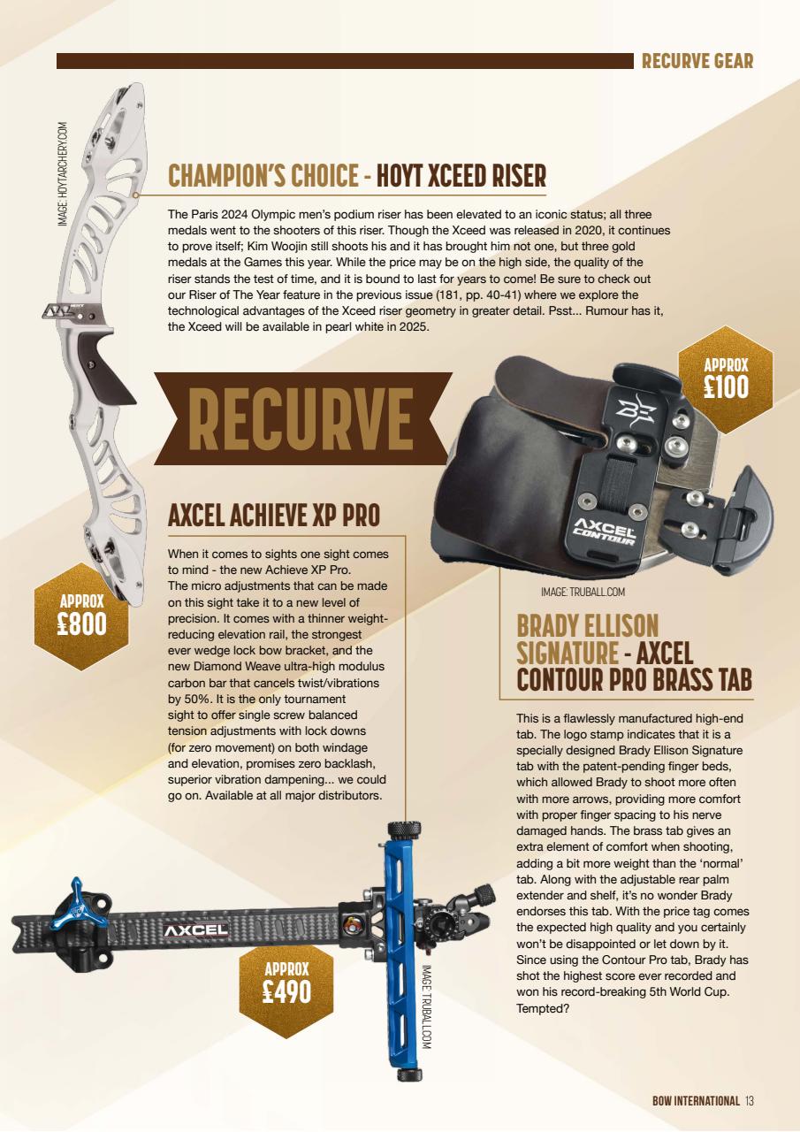 Bow International Preview Pages