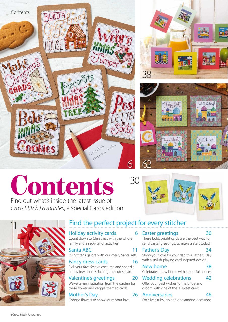 Cross Stitch Favourites Preview Pages