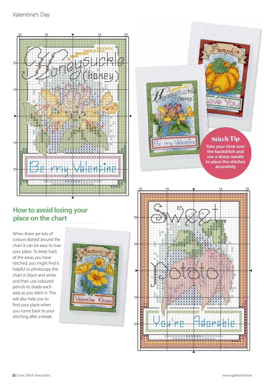 Cross Stitch Favourites Preview Pages