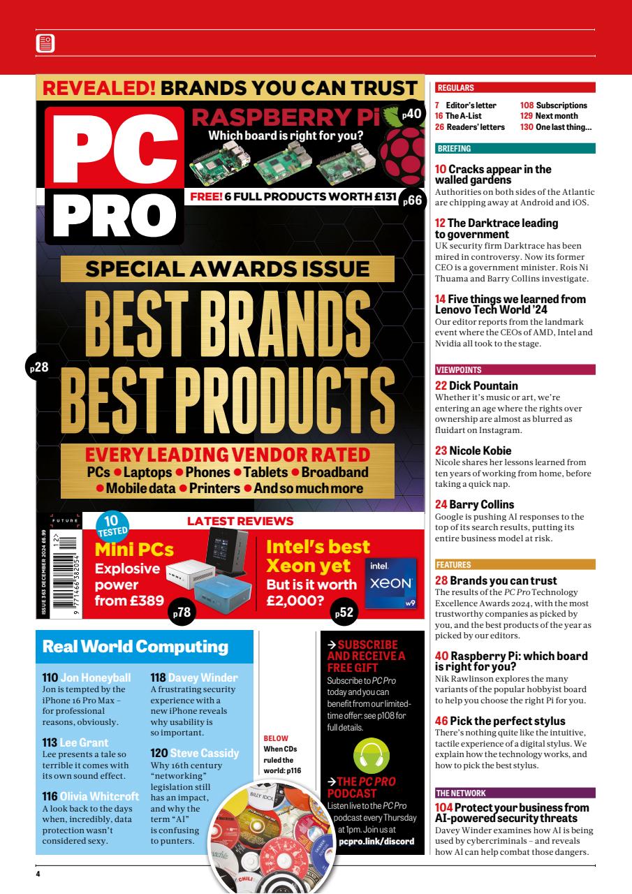 PC Pro Preview Pages