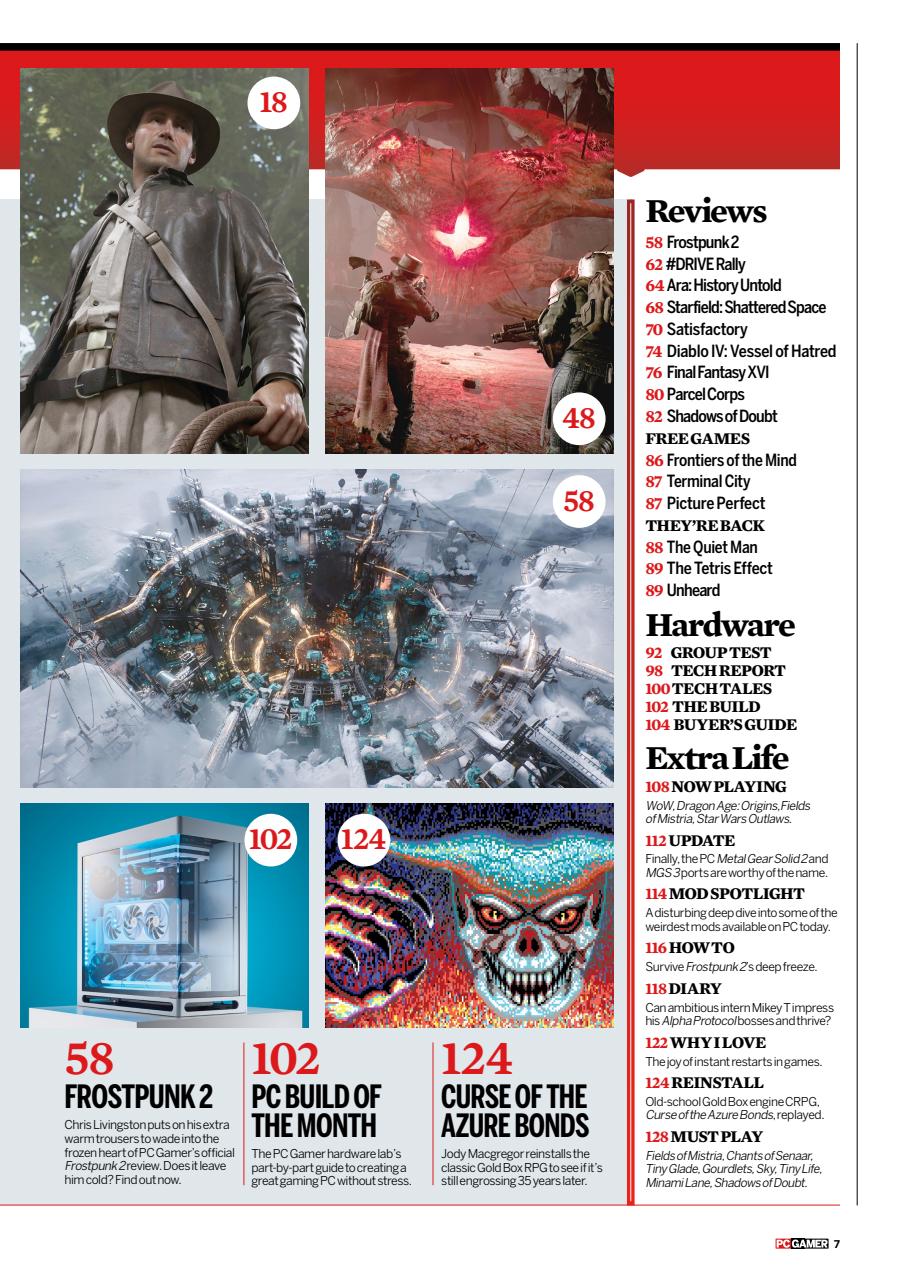 PC Gamer (UK Edition) Magazine Christmas 2024 Subscriptions Pocketmags