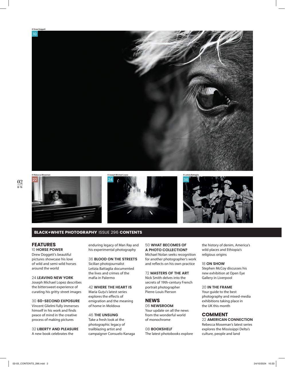 Black+White Photography Preview Pages