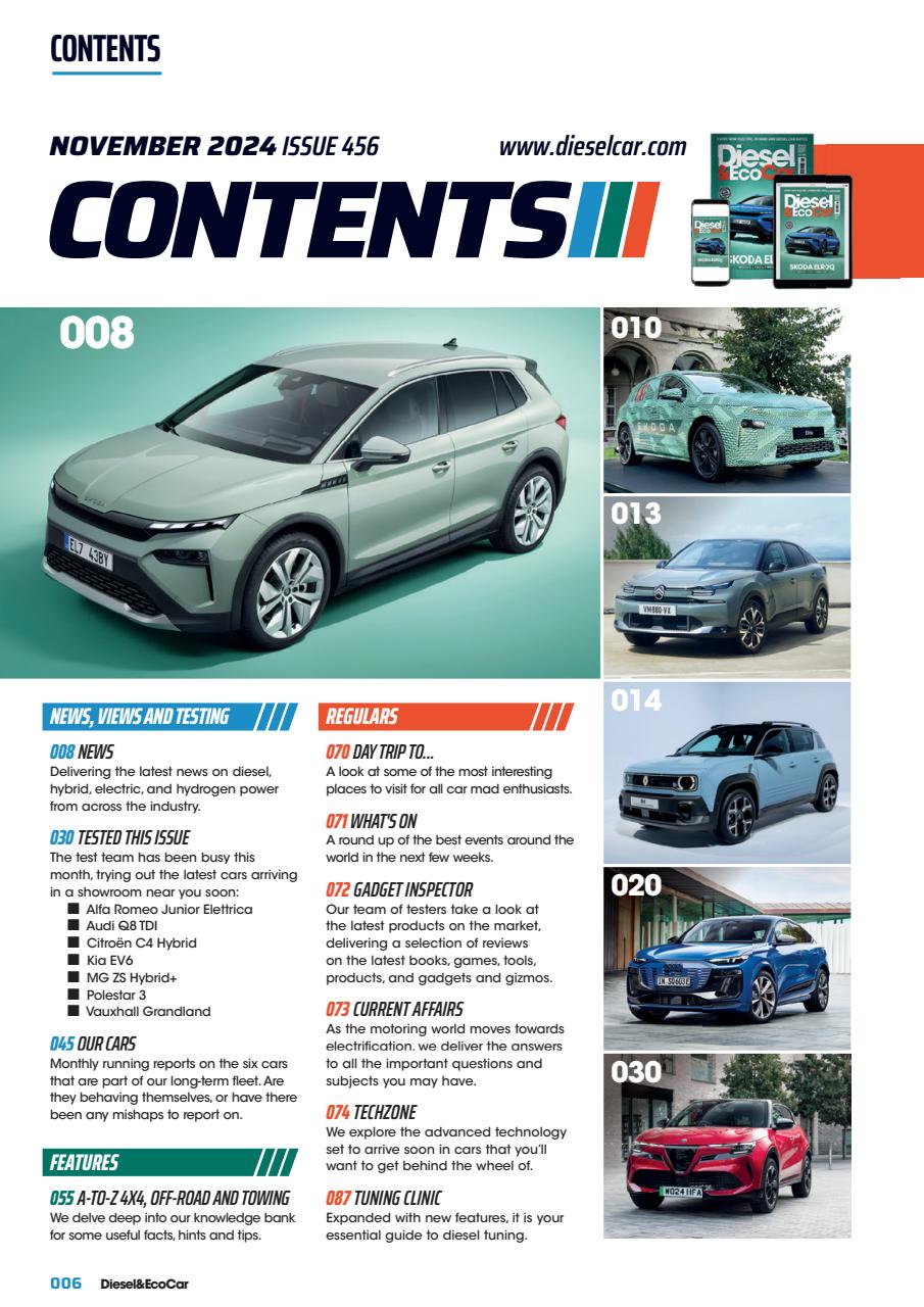 Diesel&EcoCar Magazine Preview Pages