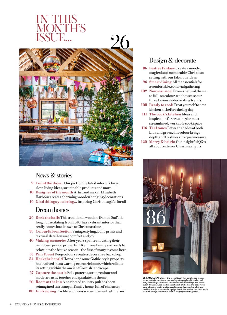Country Homes & Interiors Preview Pages