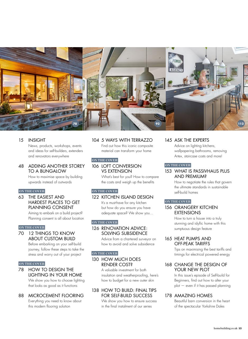 Homebuilding & Renovating Magazine Preview Pages