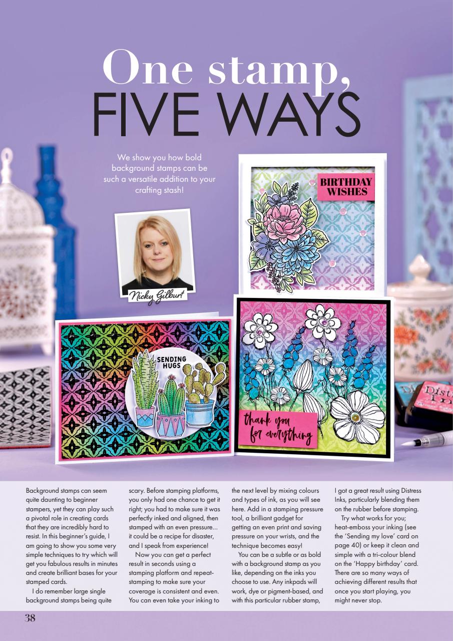 Creative Stamping Preview Pages