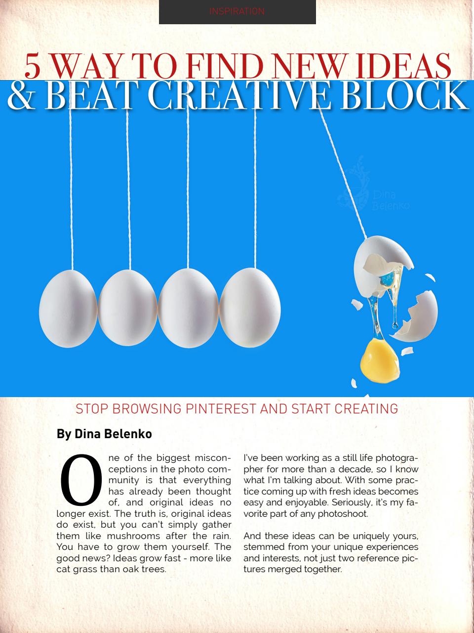 Photography Masterclass Magazine Preview Pages