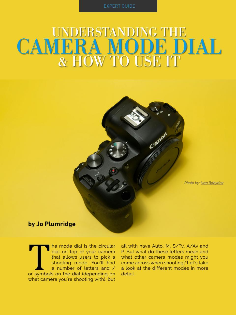 Photography Masterclass Magazine Preview Pages