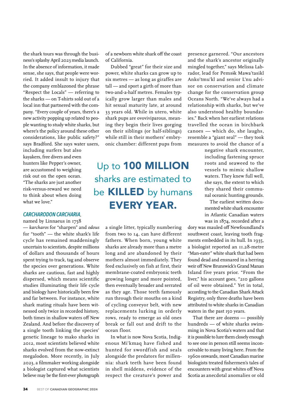 Canadian Geographic Preview Pages