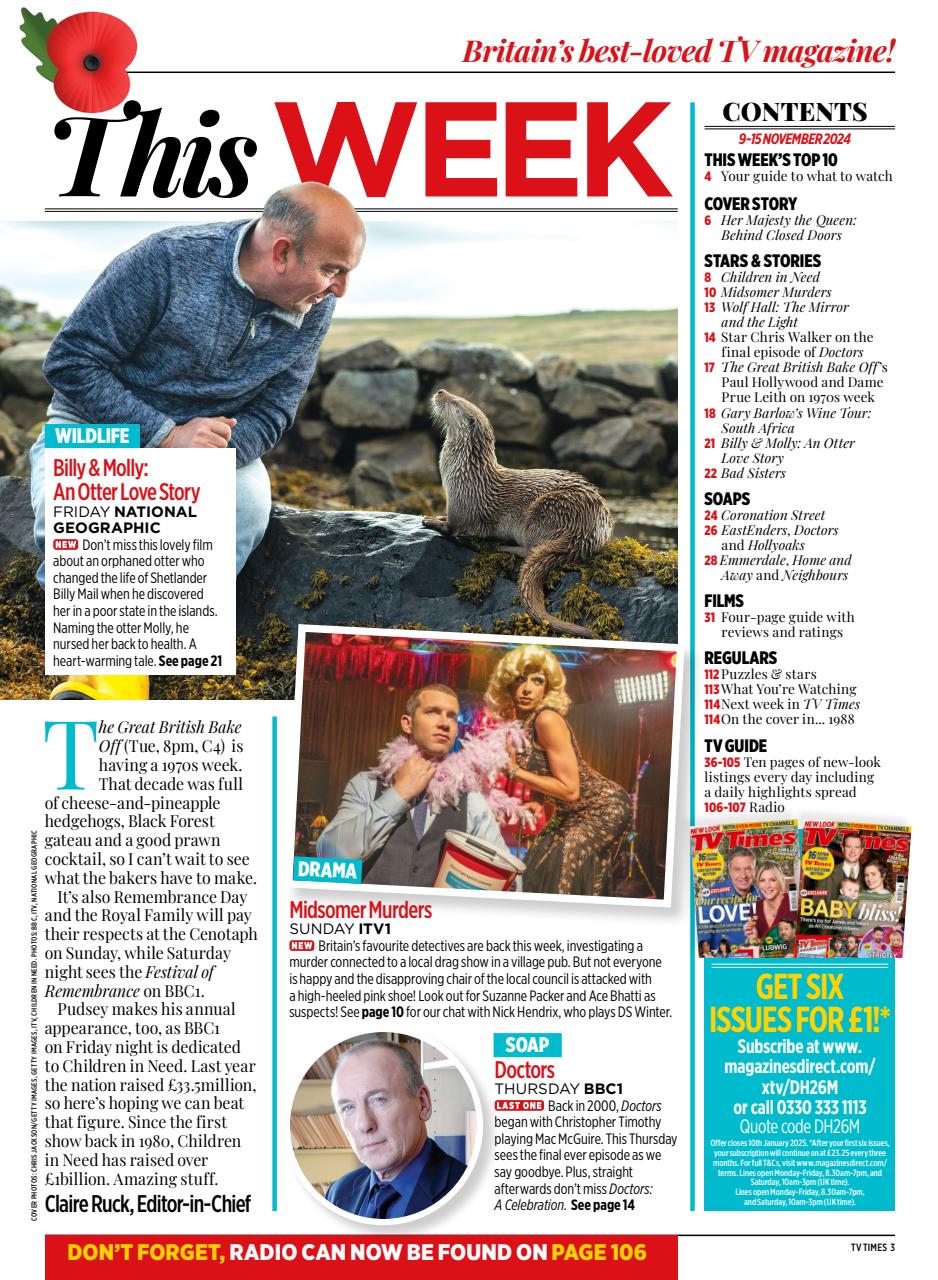 TV Times Preview Pages