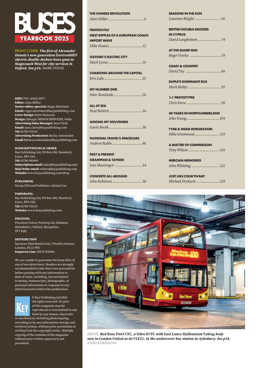 Buses Magazine Preview Pages