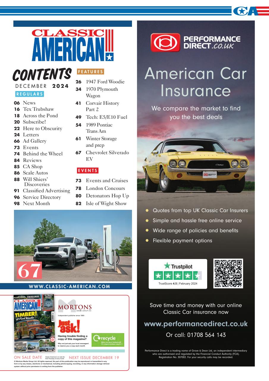 Classic American Magazine Preview Pages