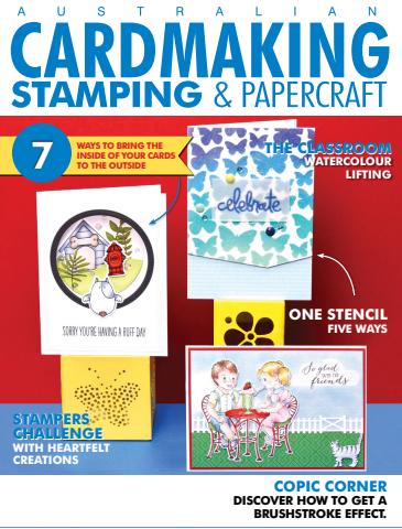 Australian Cardmaking Stamping and Papercraft issue Volume 28 - 3