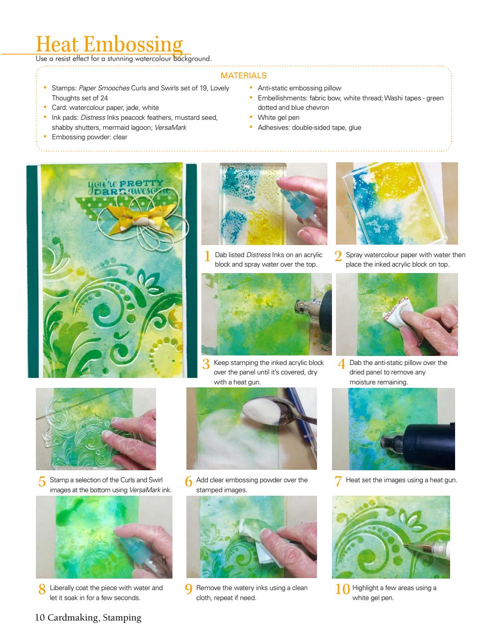 Australian Cardmaking Stamping and Papercraft Preview Pages