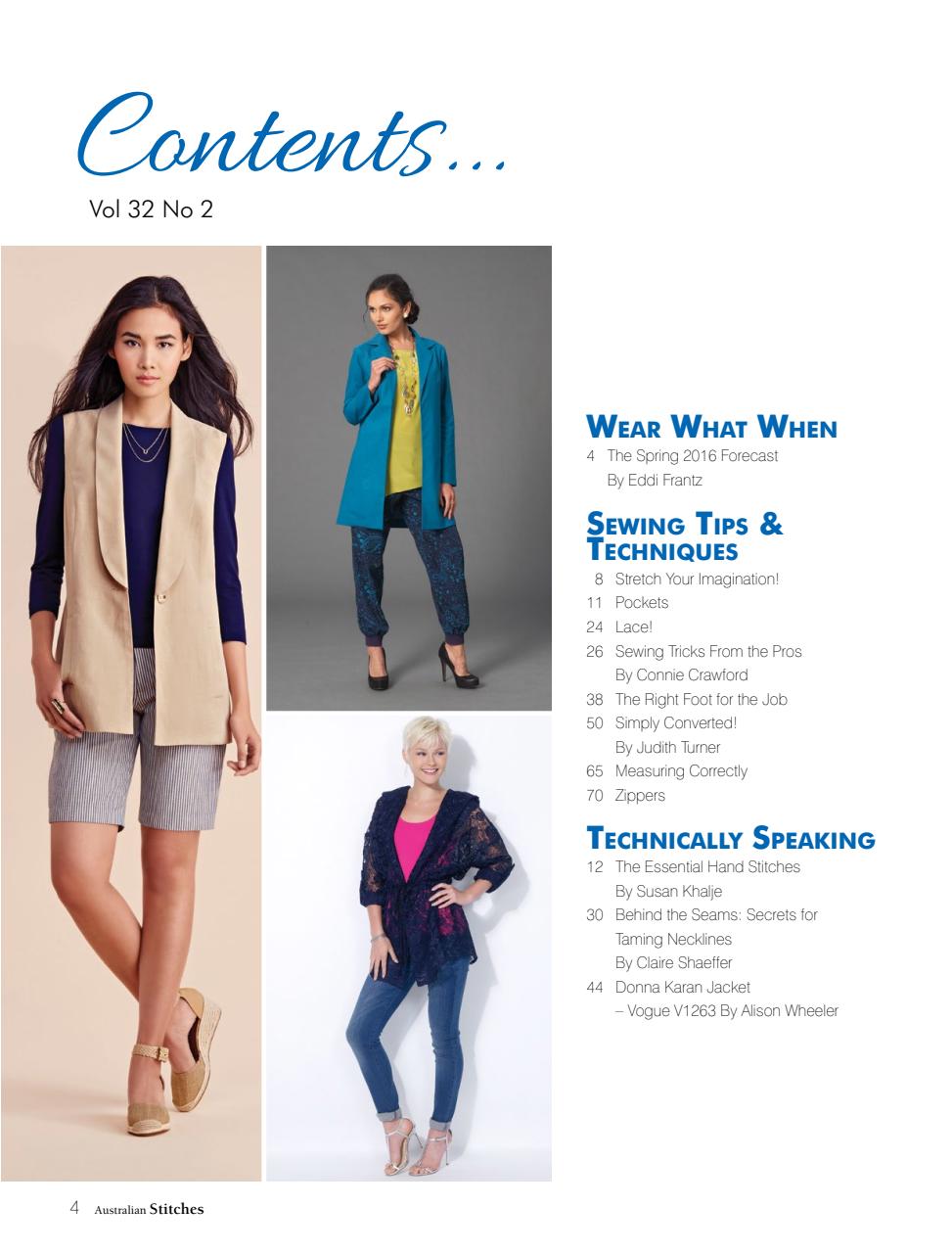 Australian Stitches Preview Pages