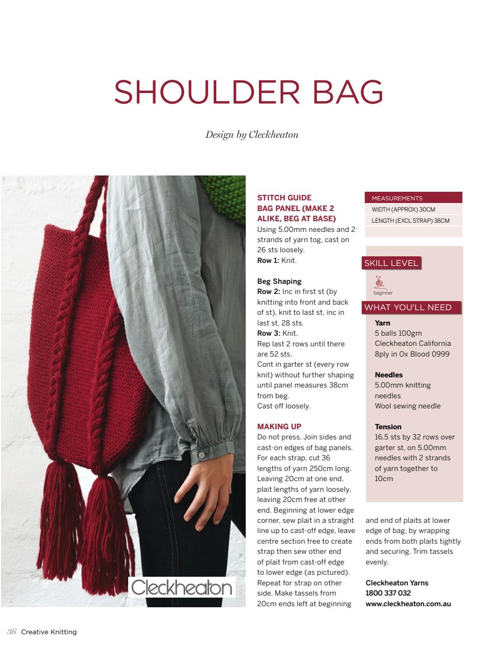 Creative Knitting Preview Pages