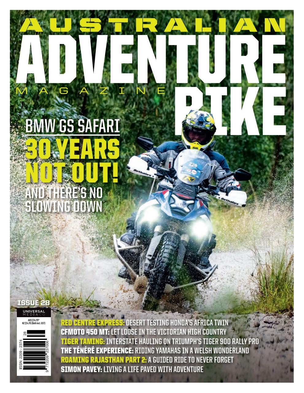 Australian Adventure Bike Preview Pages