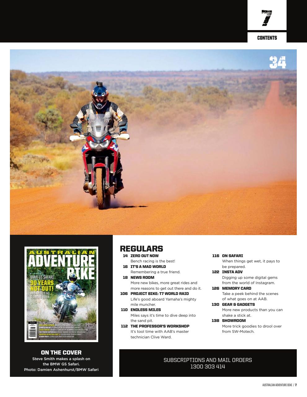 Australian Adventure Bike Preview Pages