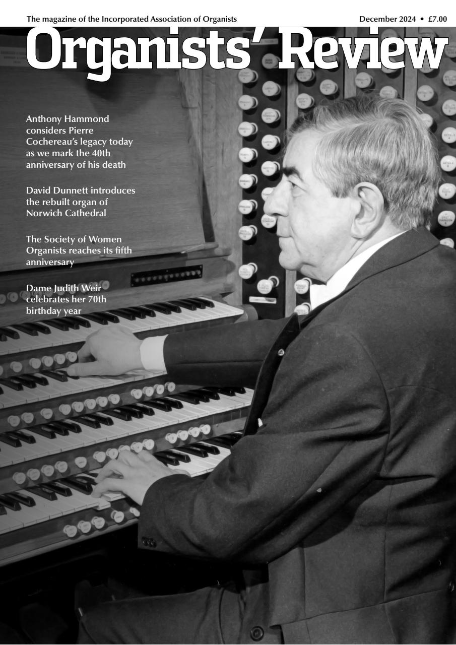 Organists' Review Preview Pages