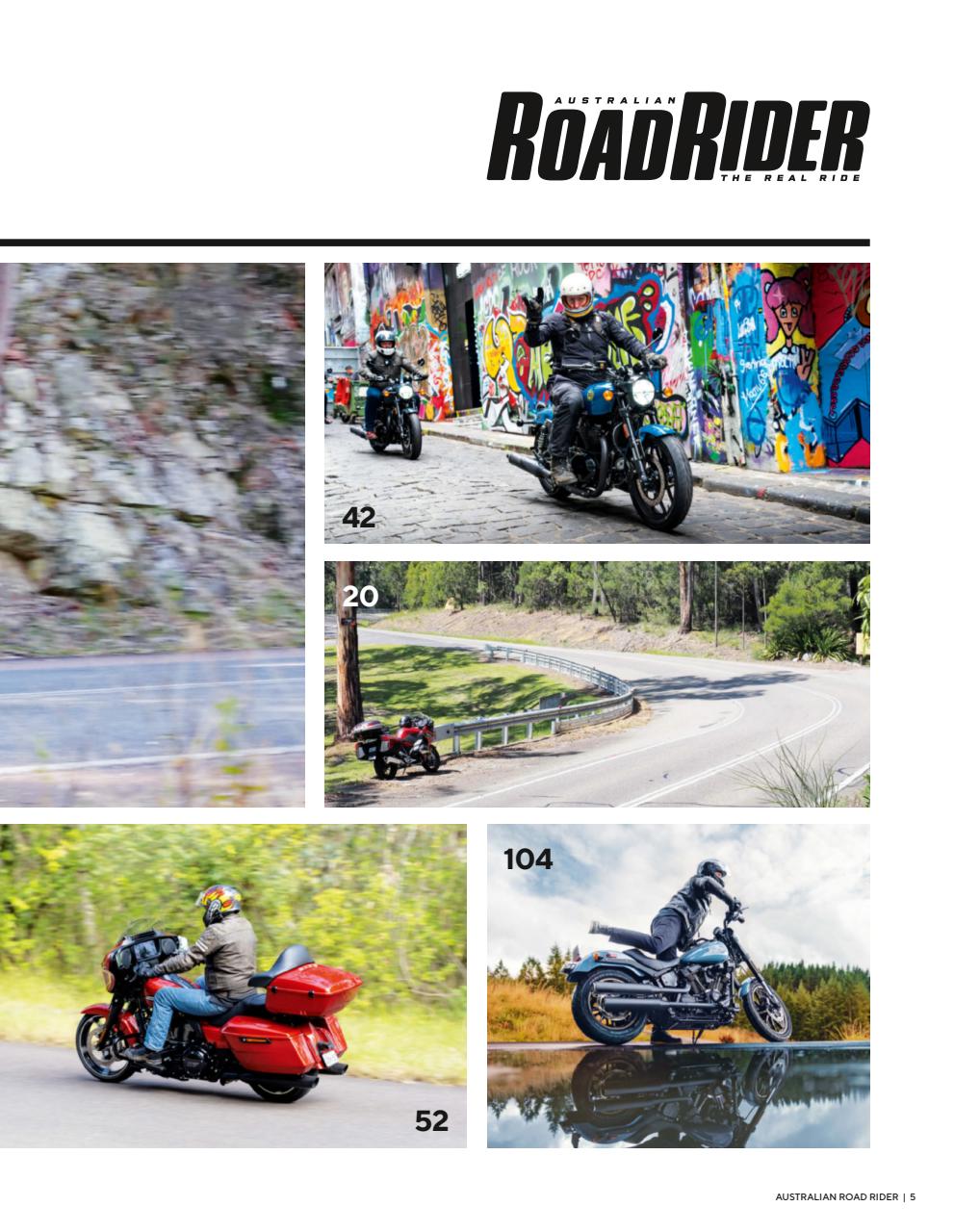 Australian Road Rider Preview Pages