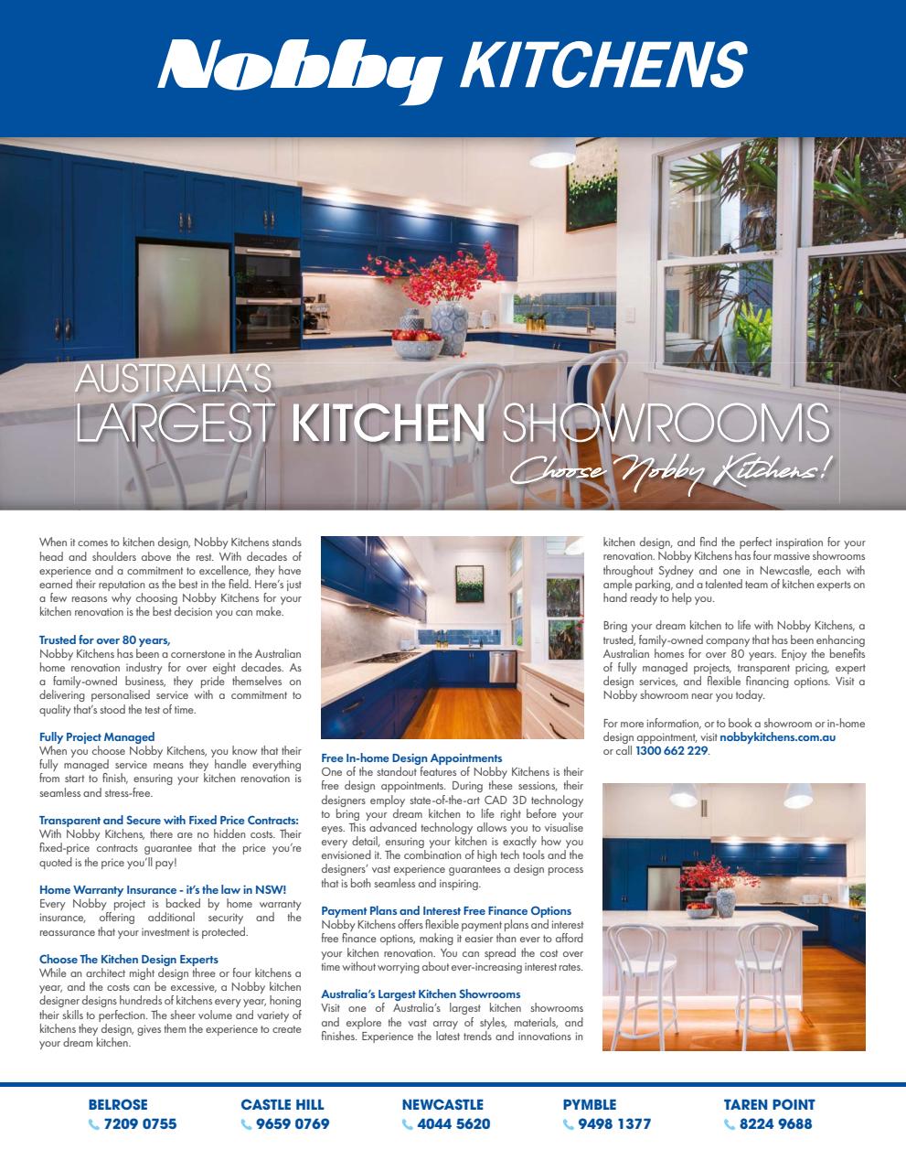 Kitchens & Bathrooms Quarterly Preview Pages