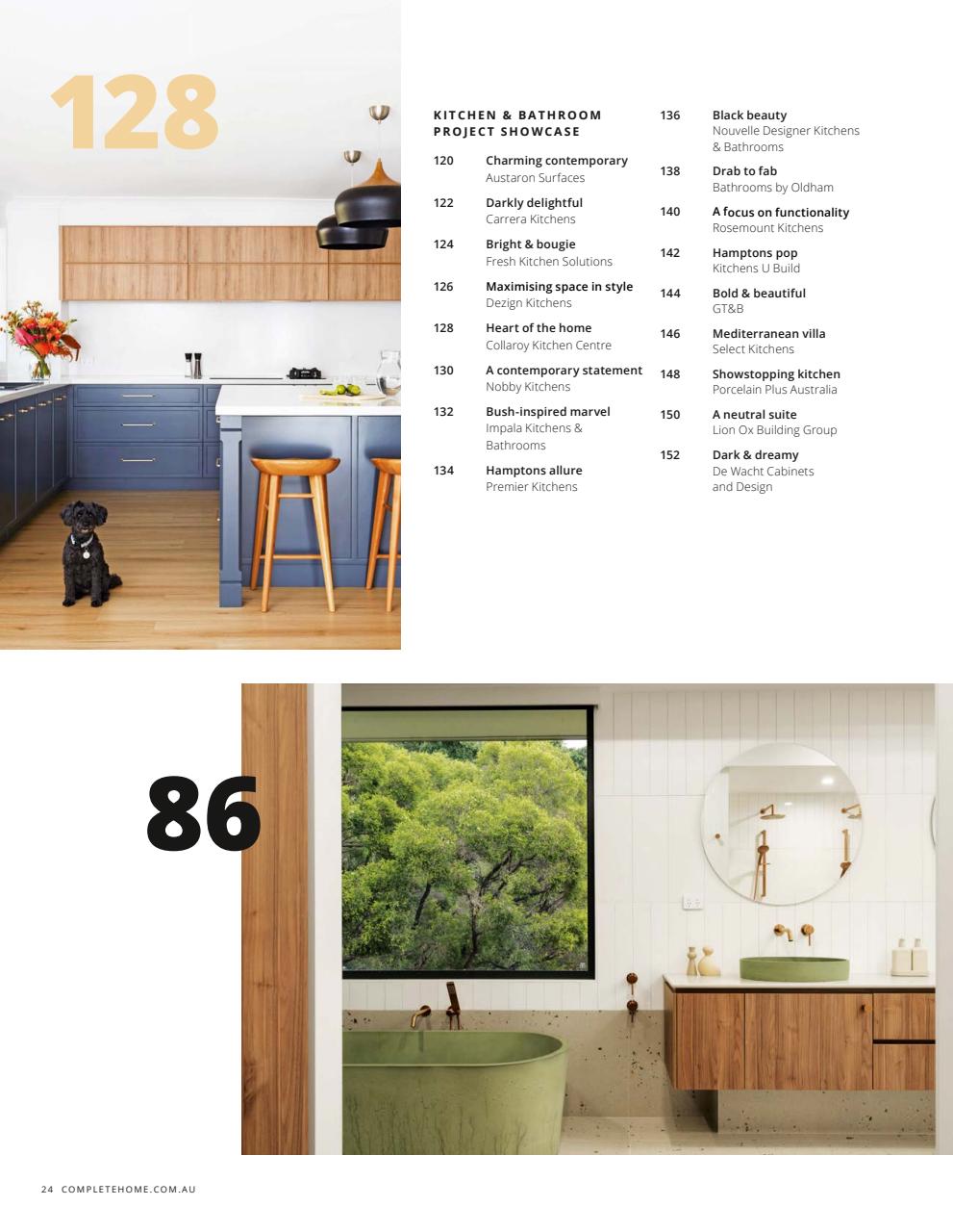 Kitchens & Bathrooms Quarterly Preview Pages