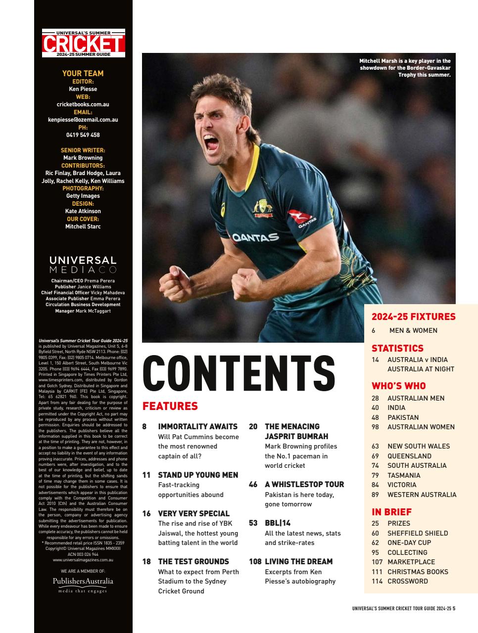 Cricket Summer Guide Preview Pages