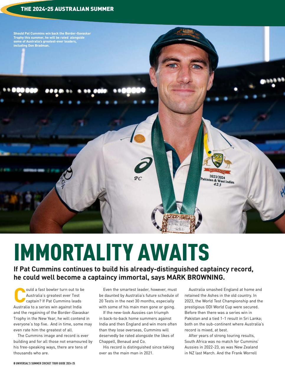 Cricket Summer Guide Preview Pages