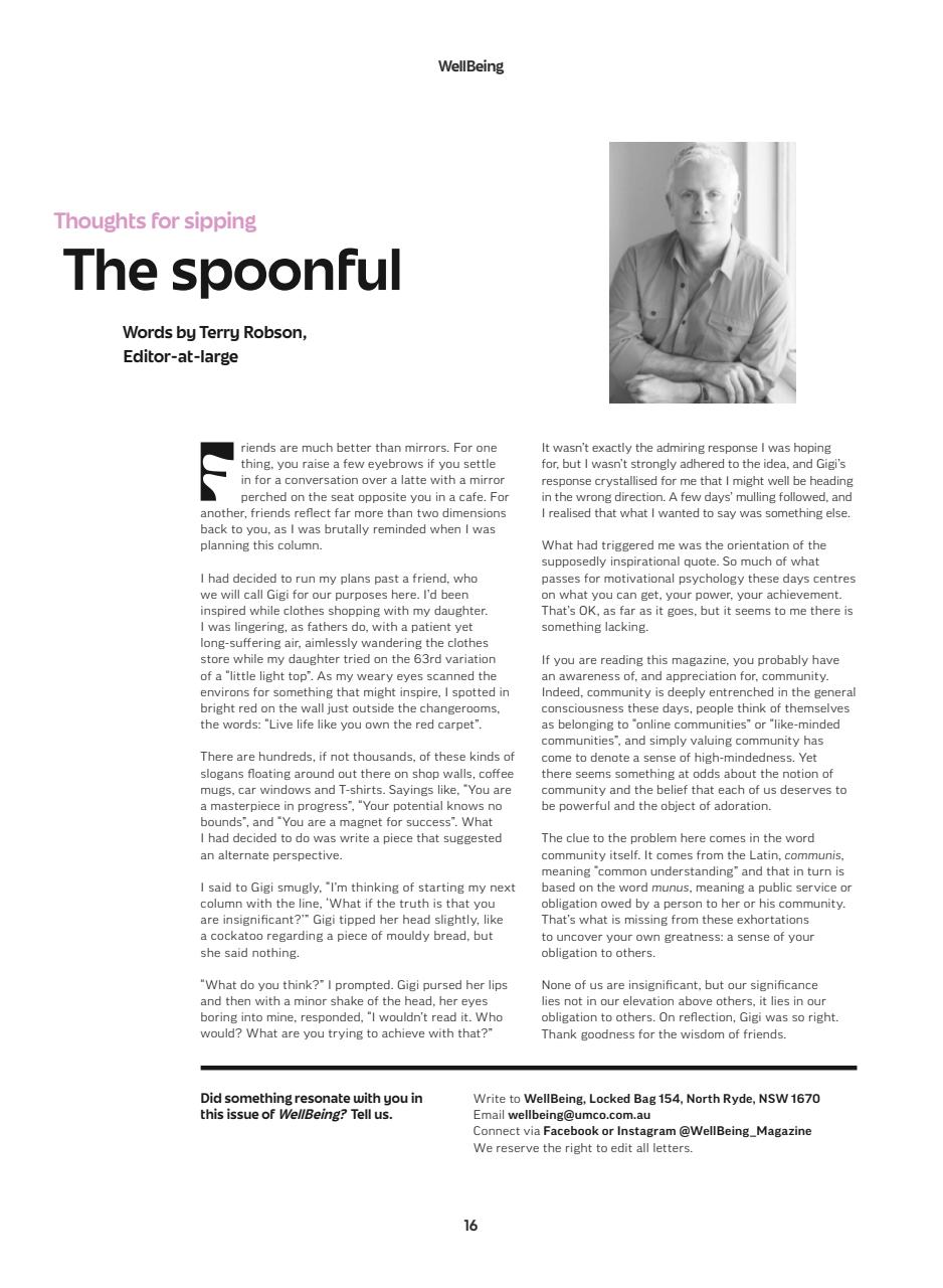 WellBeing Preview Pages