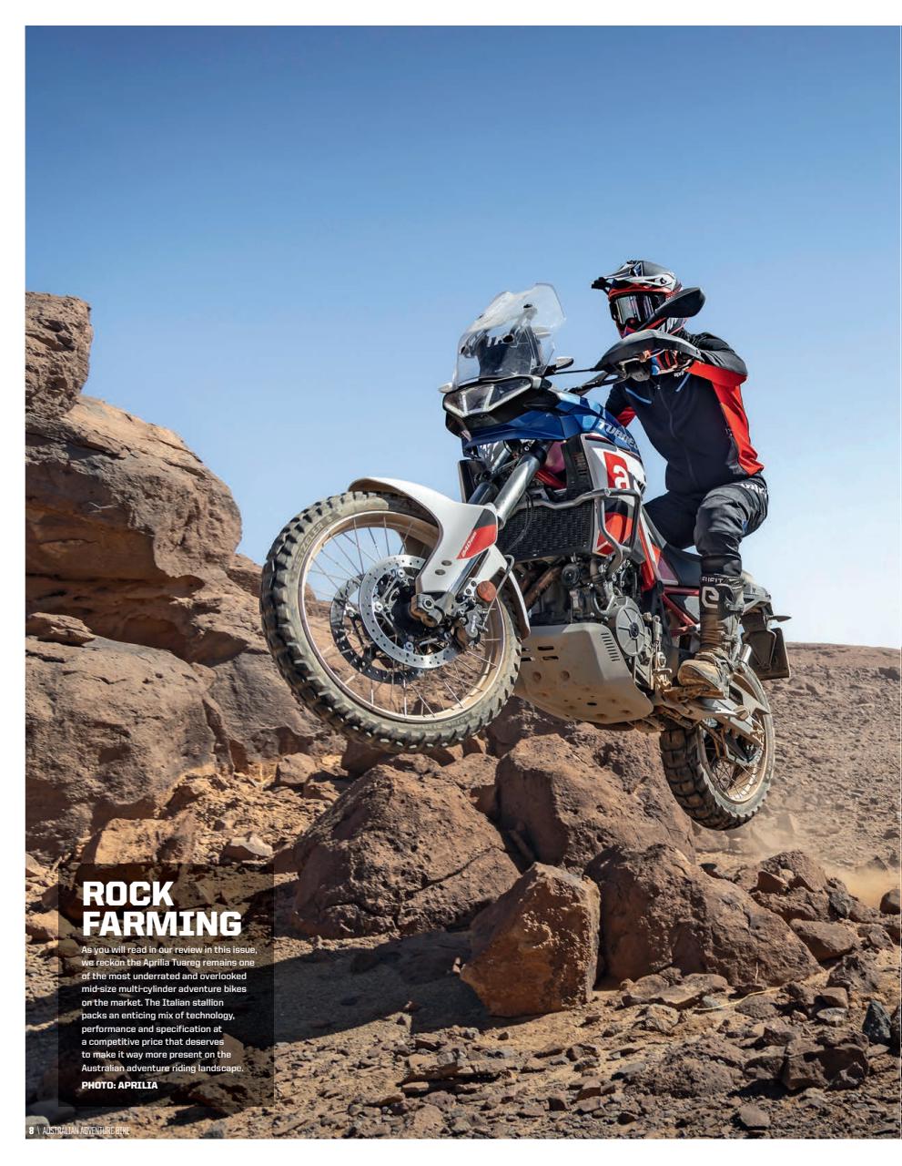 Australian Adventure Bike Preview Pages