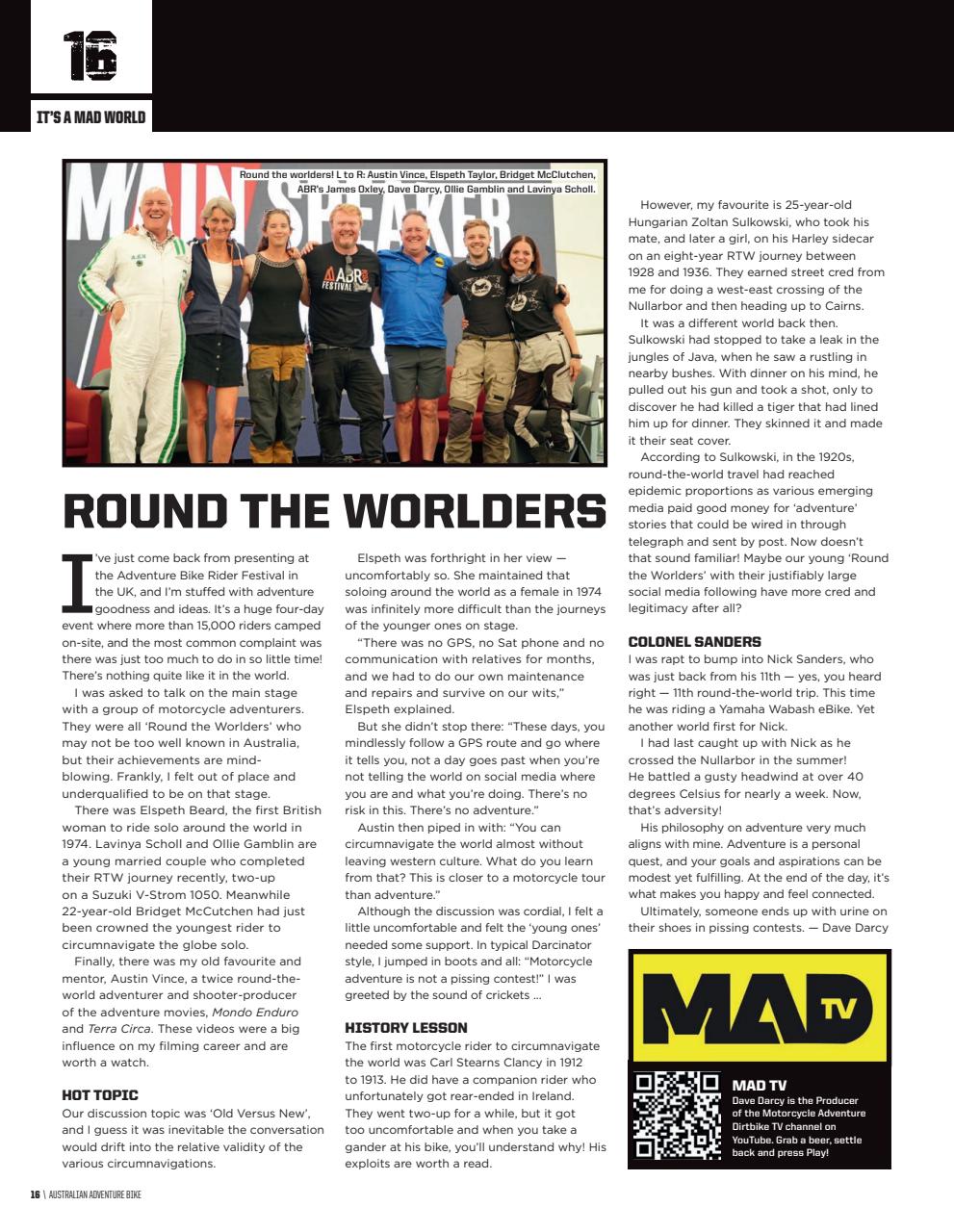 Australian Adventure Bike Preview Pages