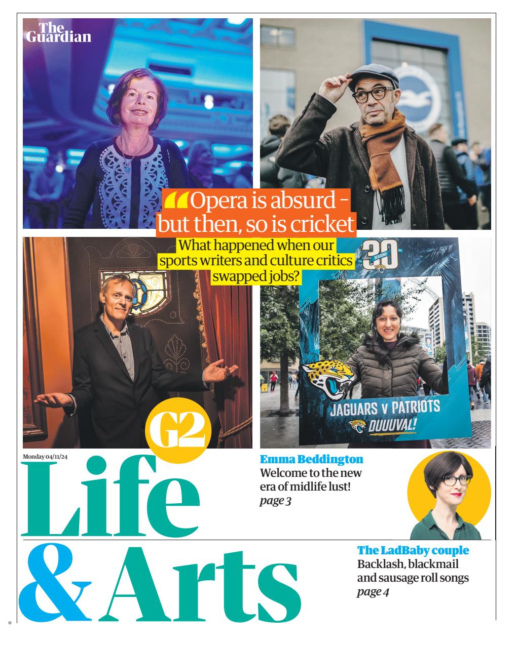 The Guardian Newspaper Preview Pages